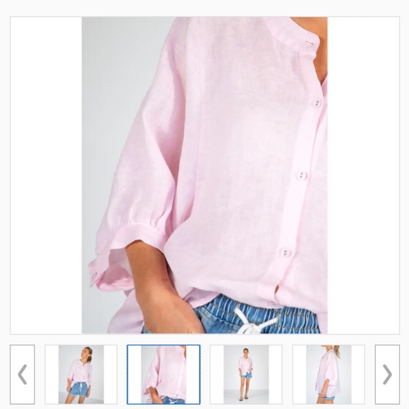 🌸Gap Oversized Tie Dye Shirt Top - Picture 2 of 8